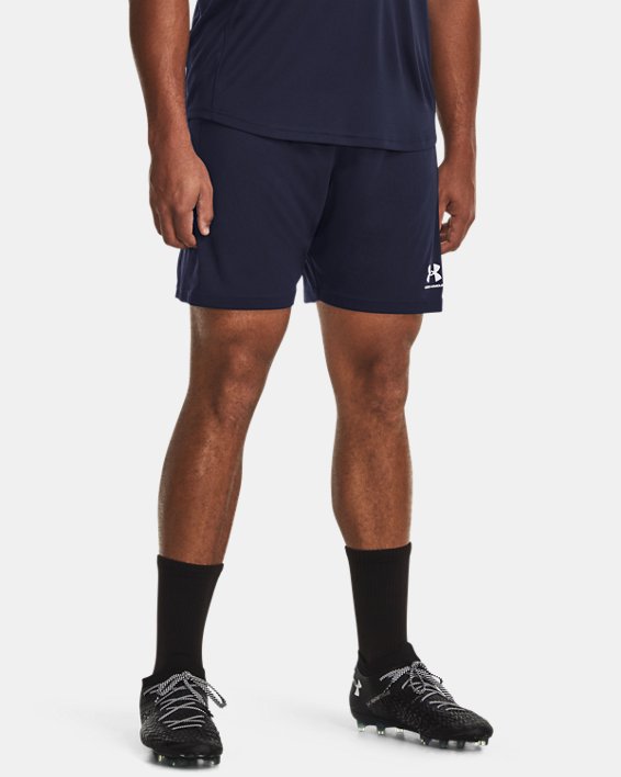 Men's UA Challenger Knit Shorts, Blue, pdpMainDesktop image number 0